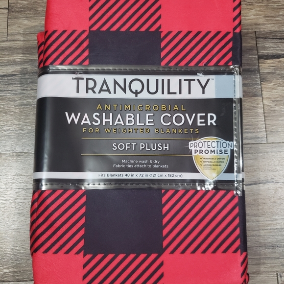 Tranquility Antimicrobial Washable Cover for Weighted Blanket Home